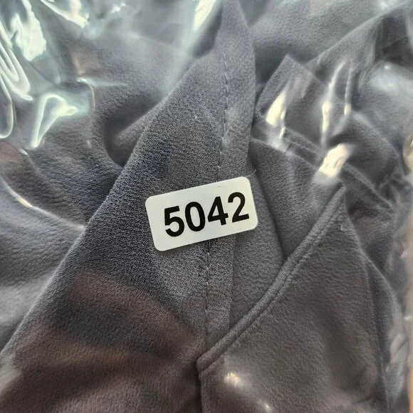 Womens Gray Dainty Hooligan Wrap Front Cami Tank Top V Neck Size L - Picture 12 of 13